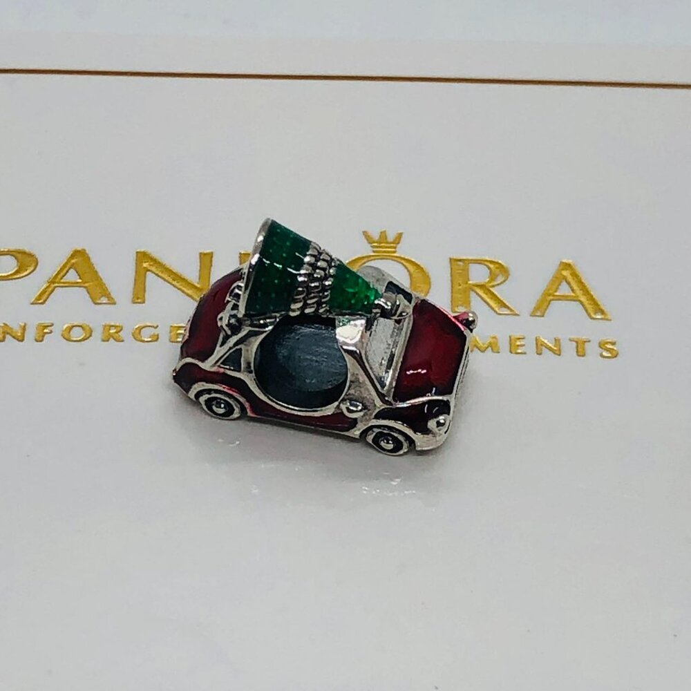 ✨🔥Pandora Festive Car&Christmas Tree Charm